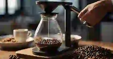 How many grams of coffee beans for pour over?
