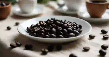 Why coffee beans turn black?